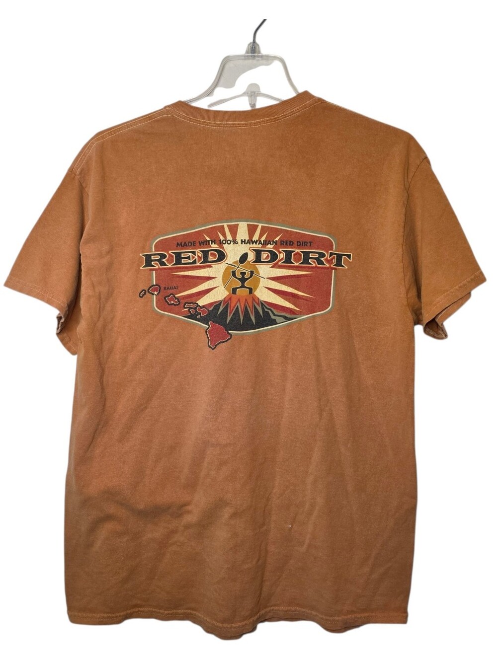 Red Dirt Shirt Hawaii On Gildan Heavy Cotton Size Large